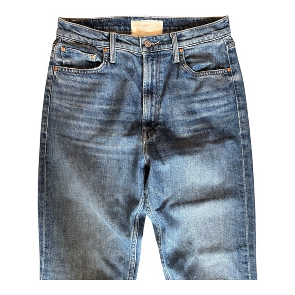 Mother Denim - The High Waisted Rider Skimp in Cowboys Don't Cry - Picture 7 of 11